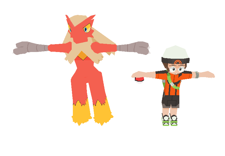 Blaziken &amp; Brendan (Pokémon)
